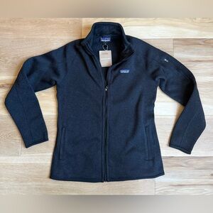 Patagonia Women's Better Sweater® Fleece Jacket - 25543 - Size M - Black - NWT